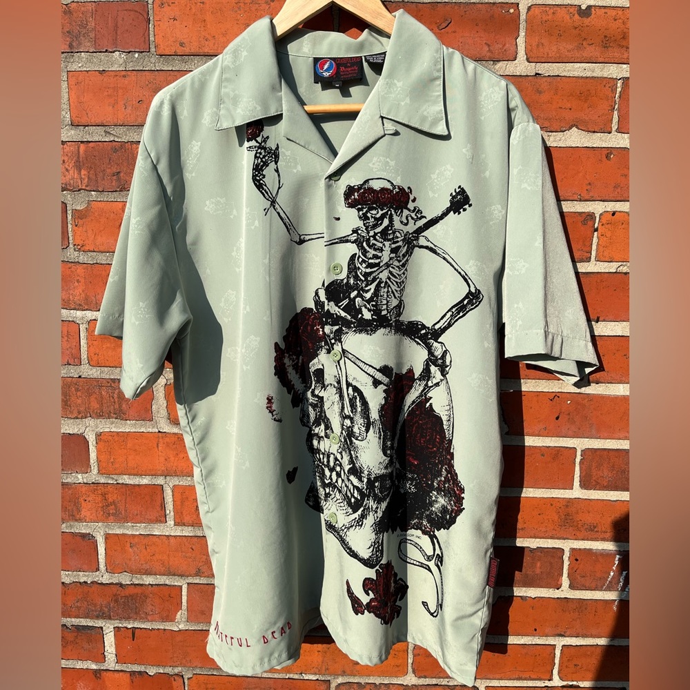 Vintage Grateful Dead Button Up Shirt / 2004 / Medium